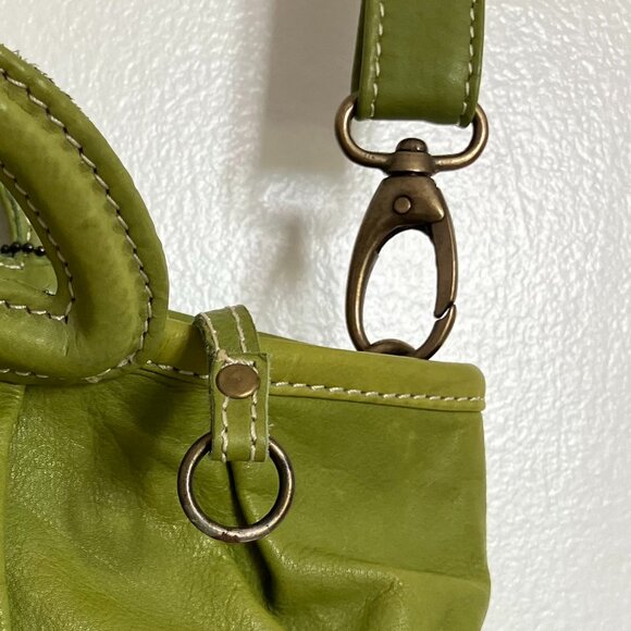 latico NJ USA Soft Leather Green Handbag - Picture 8 of 16